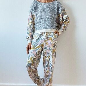 Saturday/Sunday By Anthropologie Knit Jogger Set